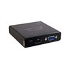C2G TruLink USB 2.0 to HDMI and VGA with Audio - Ekstern videoadapter - USB 2.0 - D-Sub, HDMI - svart