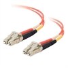C2G - Patch-kabel - LC multiläge (hane) - LC multiläge (hane) - 3 m (9.84 ft) - fiberoptisk - 50/125 mikron - orange