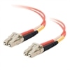 C2G - Patch-kabel - LC multiläge (hane) - LC multiläge (hane) - 1 m (3.28 ft) - fiberoptisk - 50/125 mikron - orange
