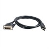 C2G Velocity - Videokabel - HDMI / DVI - 19-stifts HDMI (hane) - DVI-D (hane) - 2 m - skärmad - svart