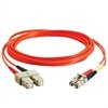 C2G - Patch-kabel - LC multiläge (hane) - SC-läge (multi-mode) (hane) - 15 m (49.21 ft) - fiberoptisk - 62,5/125 mikron