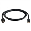 C2G Value Series High Speed with Ethernet HDMI Mini Cable - Video/ljud/nätverkskabel - HDMI - 19-stifts HDMI (hane) - 19-stifts mini-HDMI (hane) - 2 m - svart