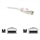 C2G Cat6 550MHz Snagless Patch Cable - Patchkabel - RJ-45 (han) - RJ-45 (han) - 5 m - CAT 6 - støbt, flertrådet, snagless, beskyttelseskappe for stik - hvid