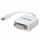 C2G - DisplayPort adapter - mini-DisplayPort (han) - DVI-D (hun) - 21.6 cm (8.5'') - hvid