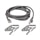 CAT5e RJ45M SNAGLESS Gray PATCH CBL- 10 ft