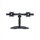 Chief MSP-DCCFTP220B Dual LCD Monitor Horizontal Desk Stand for Select Dell LCD Monitors