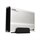 3.5in Silver USB 2.0 to SATA External Hard Drive Enclosure