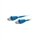 RJ-45 CAT6 Stranded Blue Patch Cable - 7 ft