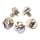 StarTech.com Replacement PC Mounting Screws #6-32 x 1/4in Long Standoff - Screw kit - silver - 0.6 cm (pack of 50 )