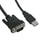 C2G - Projector cable - M1 (M) - 4 PIN USB Type A, HD-15 (M) - 1 m
