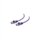 C2G Cat6 550MHz Snagless Patch Cable - Patch cable - RJ-45 (M) - RJ-45 (M) - 10 m - CAT 6 - moulded, stranded, snagless, booted - purple