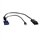 USB2 Virtual Media Server Interface Pod with Common Access Card Support and CAT5 Cables - TAA Compliant