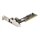 3-Port PCI Low Profile 1394a FireWire Adapter Card with Video Editing Kit