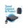Belkin 4-Port Hi-Speed USB 2.0 Pocket Hub with Travel Surge Protector and Hidden Swivel Plug