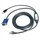 USB Cat5 Integrated Access Cable-15 ft