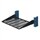 2-Post Solid Flanges Up Rack Shelf - 13 inch