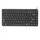 Slim Cool Washable Sealed Waterproof Keyboard - Black