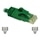 14FT CBL CAT6 GRN-SNAGLESS