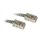 RJ-45 CAT5e Crossover Gray Patch Cable - 10 ft