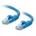 CablesToGo RJ-45 Cat5E Snagless Blue Patch Cable - 25 ft
