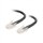 CablesToGo RJ-45 Cat5E Assembled Black Patch Cable - 5 ft
