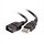 C2G USB 2.0 A Male to A Female Black Extension Cable - 6.5 ft