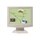 MS-Standard - Planar PT1510MX 15 inch White Touchscreen Flat Panel LCD Monitor
