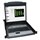 TrippLite 8-Port NetDirector 1U Rackmount Console KVM Switch with 19-inch LCD and 8 PS2/USB Combo Cables