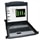 16-Port NetDirector™ Rack Console USB/PS2 KVM with 19 in LCD-Comes with x8 P778-006 USB/PS2 Combo KVM Cable Kits