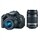Canon  EOS Rebel T3i 18 MP Digital SLR Camera (with EF-S 18-55 mm IS II Lens) and EF-S 55-250 mm f/4-5.6 IS Telephoto Zoom Lens Bundle