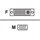 HD15 Female DVI-I to Male VGA Video Adapter