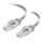 10FT CAT 6 CROSSOVER GREY RJ45M/M 550MHZ SNAGLESS