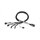 ACK-I-mSASx4-4SATAx1-SB-1m R Internal Mini Serial Attached SCSIx4 to 1x Serial SATA Fan-out Cable - 3.3 ft