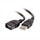 C2G USB 2.0 A Male to A Female Black Extension Cable - 6.5 ft
