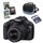 CANON CANADA INC. EOS Rebel T3 (NOIR) Caméra reflex à un objectif numérique CMOS de 12.2 mégapixels avec lentilles DC Offre groupée pour objectif Canon Case/ 8 Go/ carte SD SD4/8GB et photo créativité Suite
