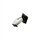 Ergotron 100 Series Pivot Double - Kit de montage ( pivot double ) pour structure plate - gris, noir