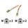 C2G - Cavo patch - LC multi-mode (M) - LC multi-mode (M) - 7 m - fibra ottica - 50 / 125 micron - arancione