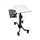 Ergotron TeachWell Mobile Digital Workspace - Carrello per notebook / tastiera / mouse - acciaio - grigio grafite
