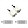 Cables to Go - DVI-kabel - dubbele verbinding - DVI-I (M) - DVI-I (M) - 5 m