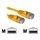 C2G Enhanced Cat5E 350MHz Snagless Patch Cable - Koblingskabel - RJ-45 (hann) - RJ-45 (hann) - 15 m - CAT 5e - formstøpt, tvinnet, taggløs, booted - gul