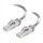 C2G Cat6 550MHz Snagless Patch Cable - Patch-kabel - RJ-45 (hane) - RJ-45 (hane) - 7 m (22.97 ft) - CAT 6 - formpressad, mångtrådig, hakfri - grå