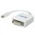 C2G - DisplayPort-adapter - mini-DisplayPort (hane) - DVI-D (hona) - 21.6 cm (8.5'') - vit