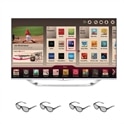 LG 60LA7400 60" 1080p 240Hz 3D LED-LCD HDTV with Wi-Fi and Full Web Browser + Four Pairs of 3D Glasses