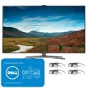 Samsung UN55ES7500 55" 1080p 240Hz 3D LED LCD HDTV + 4 Pairs of 3D Active Glasses