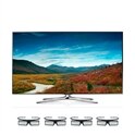 Samsung UN55F7100 55" 1080p 240Hz 3D LED-LCD Smart HDTV + 4 Pair of 3D Active Glasses