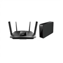 Linksys AC2600 Dual Band MU-MIMO Wireless Router + Buffalo DriveStation 3TB USB 3.0 External Hard Drive