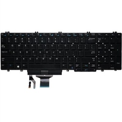 Dell English-US Non-Backlit Keyboard with 106-keys for Precision 75XX