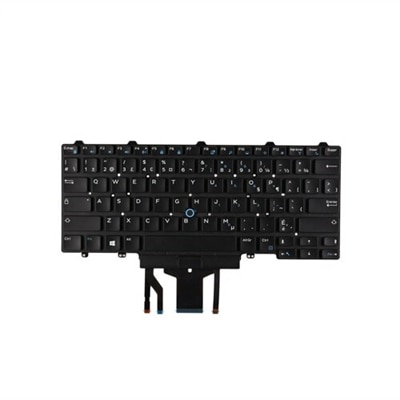 Image of Dell French Canadian backlit Keyboard with 82-keys for Latitude 549X/7490