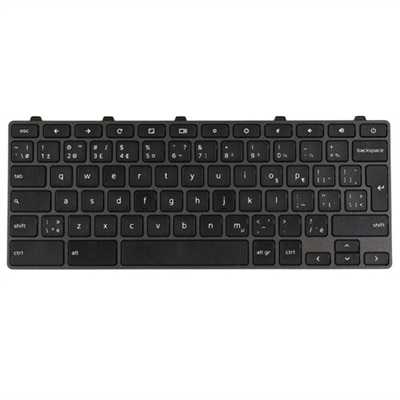 Image of Dell French Canadian Multilingual non-backlit Keyboard with 75-keys for Chromebook 11 3100/5190 and Chromebook 14 3400