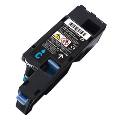 Dell 1250c/1350cnw/1355cn/ 1355cnw Cyan Toner - 700 pg standard yield - YX24V